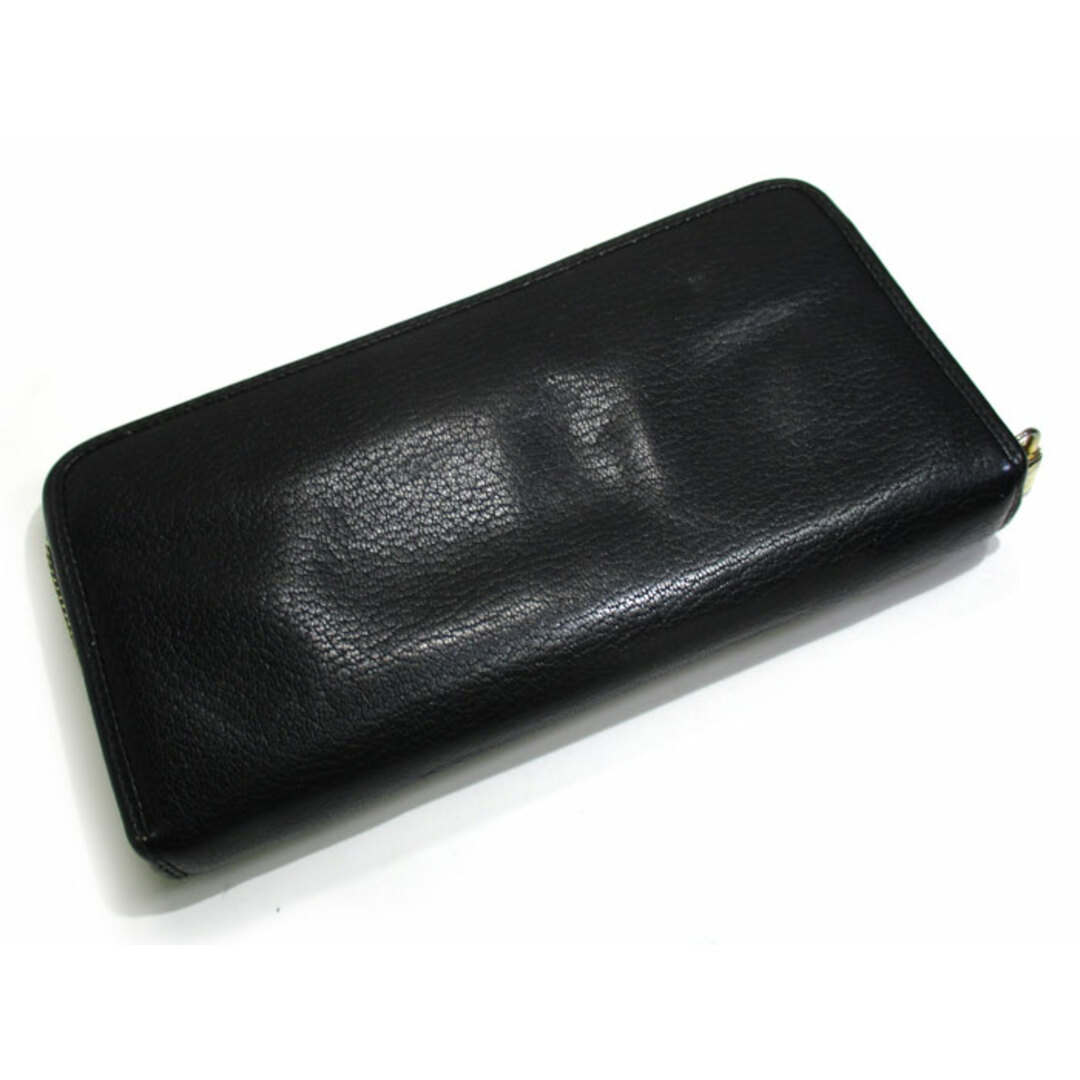 LOEWE(ロエベ)のLOEWE アマソナ ラウンドファスナー 長財布 レザー ブラック レディースのファッション小物(財布)の商品写真