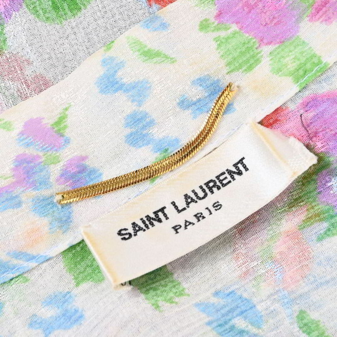 Saint Laurent Paris シルク ブラウス