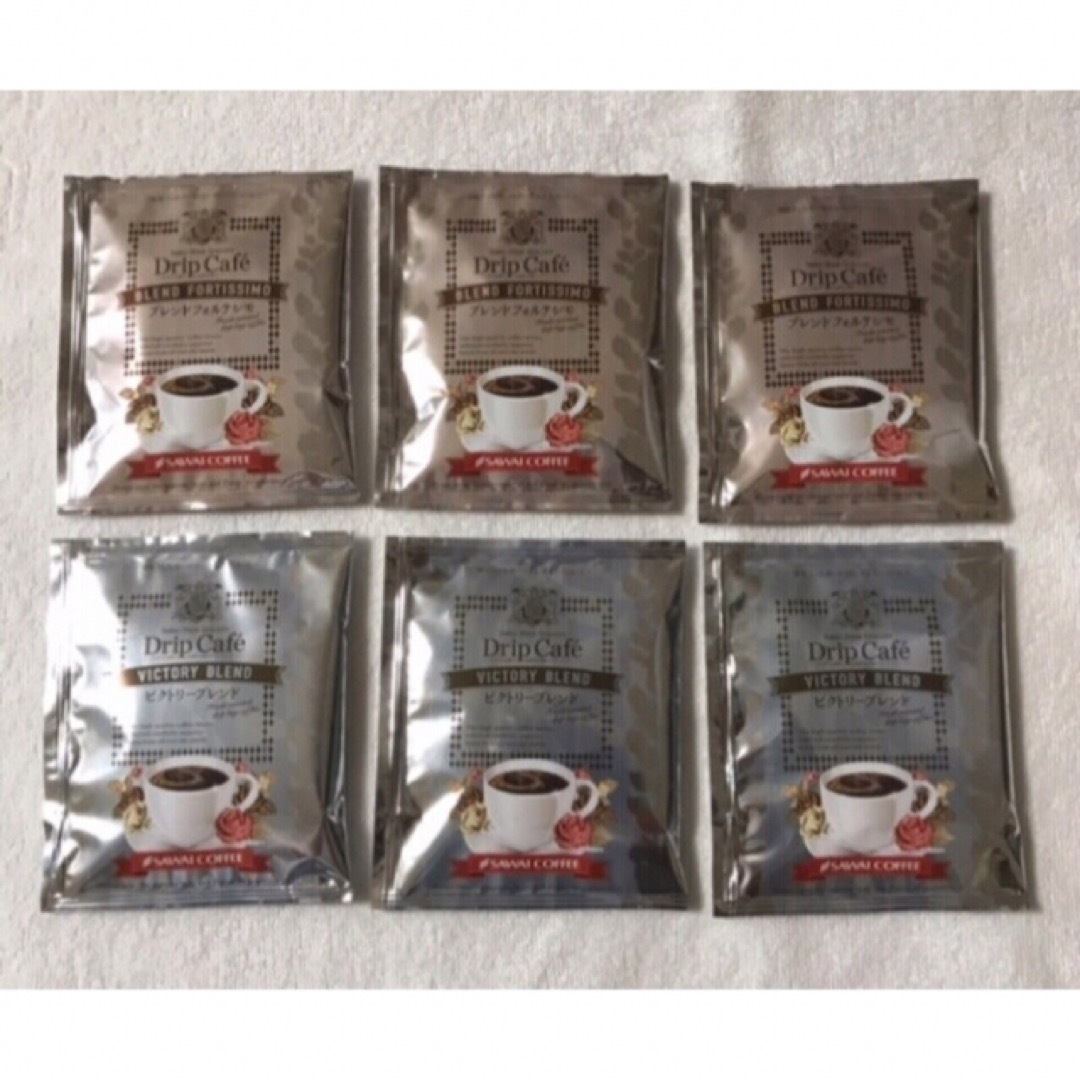 SAWAI COFFEE(サワイコーヒー)の澤井珈琲 ドリップバッグコーヒー ブレンド2種 6袋 食品/飲料/酒の飲料(コーヒー)の商品写真