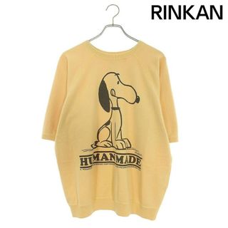 ヒューマンメイド(HUMAN MADE)のヒューマンメイド  PEANUTS S/S SWEATSHIRT #1 フロントプリントTシャツ メンズ L(Tシャツ/カットソー(半袖/袖なし))