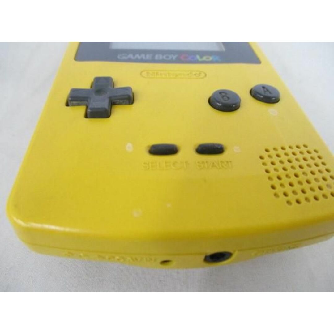  中古品 ゲーム ゲームボーイ 本体 CGB-001 イエロー 動作品 エンタメ/ホビーのゲームソフト/ゲーム機本体(携帯用ゲーム機本体)の商品写真