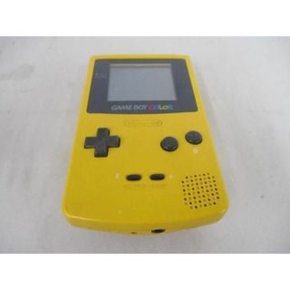  中古品 ゲーム ゲームボーイ 本体 CGB-001 イエロー 動作品(携帯用ゲーム機本体)