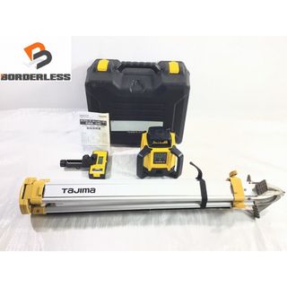 タジマ(Tajima)の☆中古品☆TAJIMA タジマ ローティングレーザー TRL-315H デジタル受光器 三脚付き 測定器 75275(工具)