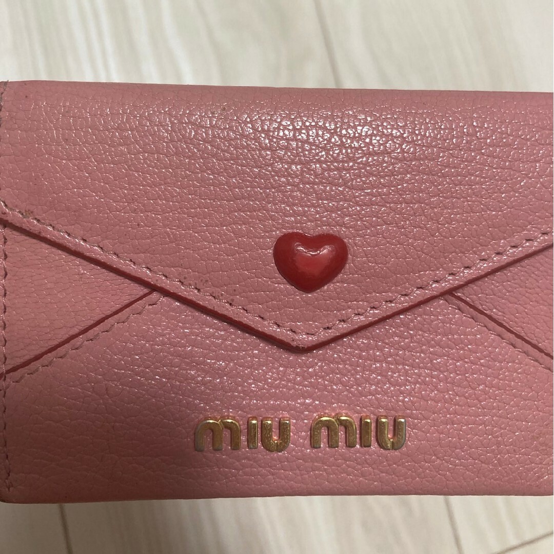 miumiu ラブレター カードケース キーケース