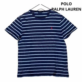 ポロラルフローレン(POLO RALPH LAUREN)のポロラルフローレン　Lサイズ　半袖Tシャツ ボーダー柄(Tシャツ/カットソー(半袖/袖なし))