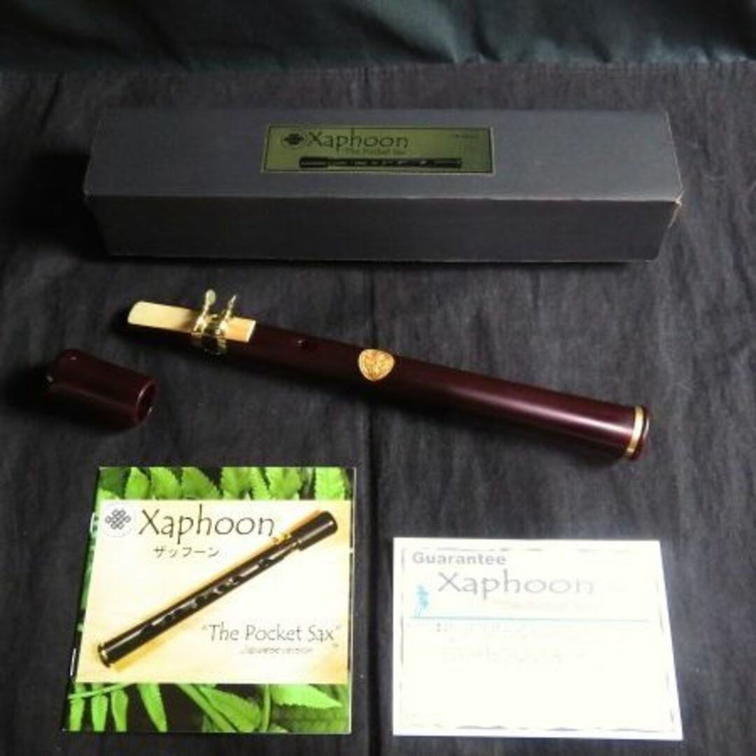 ★正規品★Xaphoon／Pocket Sax WineRed◆ハワイの木管楽器