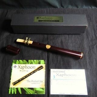 ★正規品★Xaphoon／Pocket Sax WineRed◆ハワイの木管楽器(サックス)