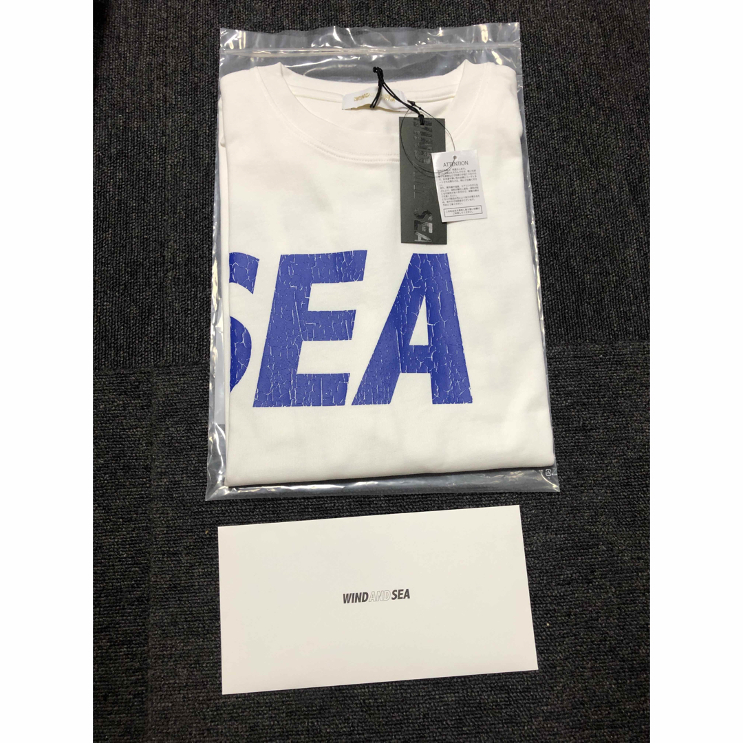 【抽選限定】WIND AND SEA CRACK-P-DYE ロゴ加工TシャツTシャツ/カットソー(半袖/袖なし)