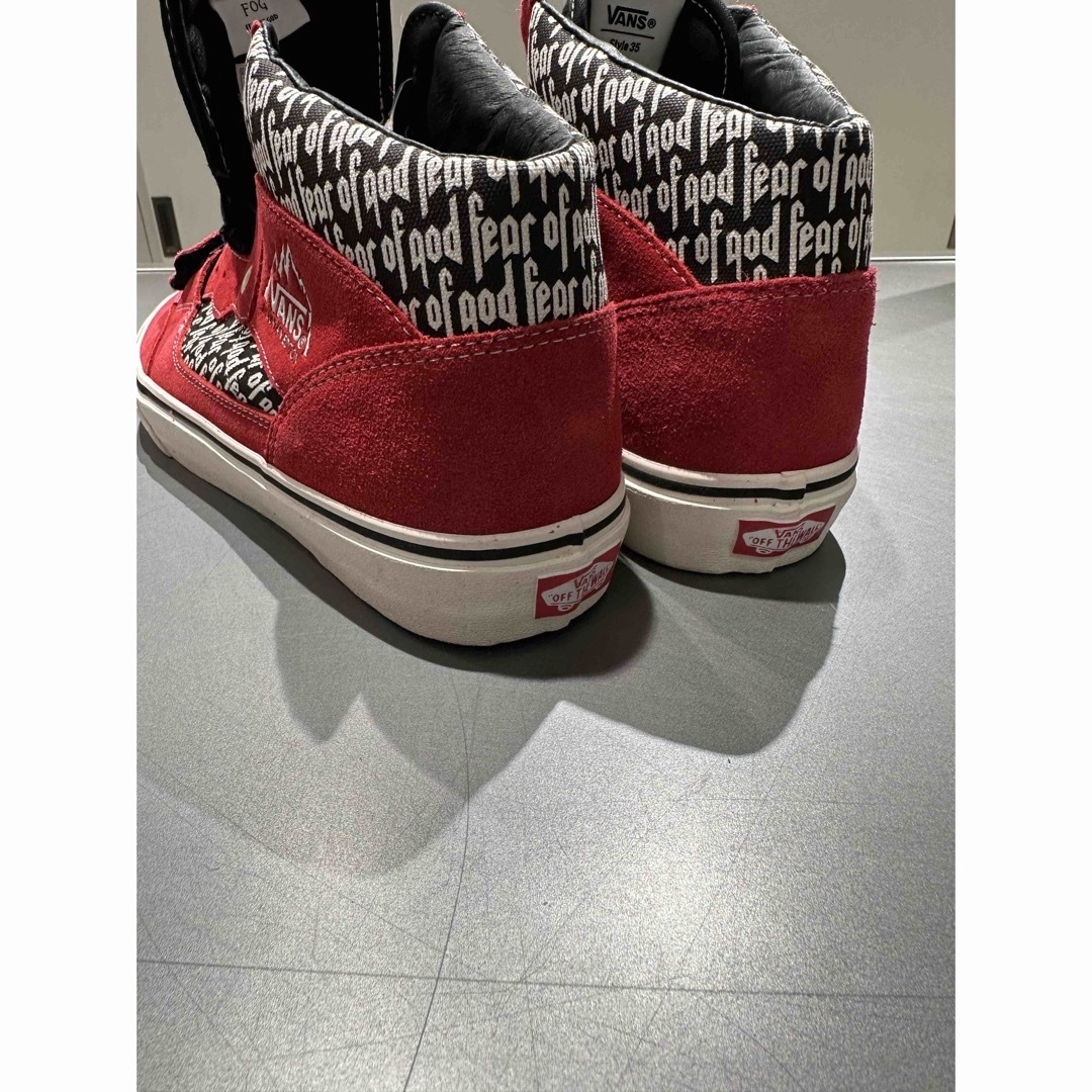 VANS MOUNTAIN EDITION  FEAR OF GOD RED29 5