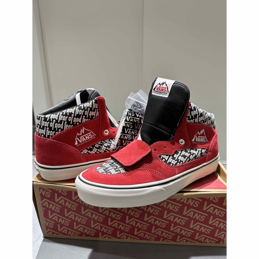 靴/シューズVANS MOUNTAIN EDITION  FEAR OF GOD RED29