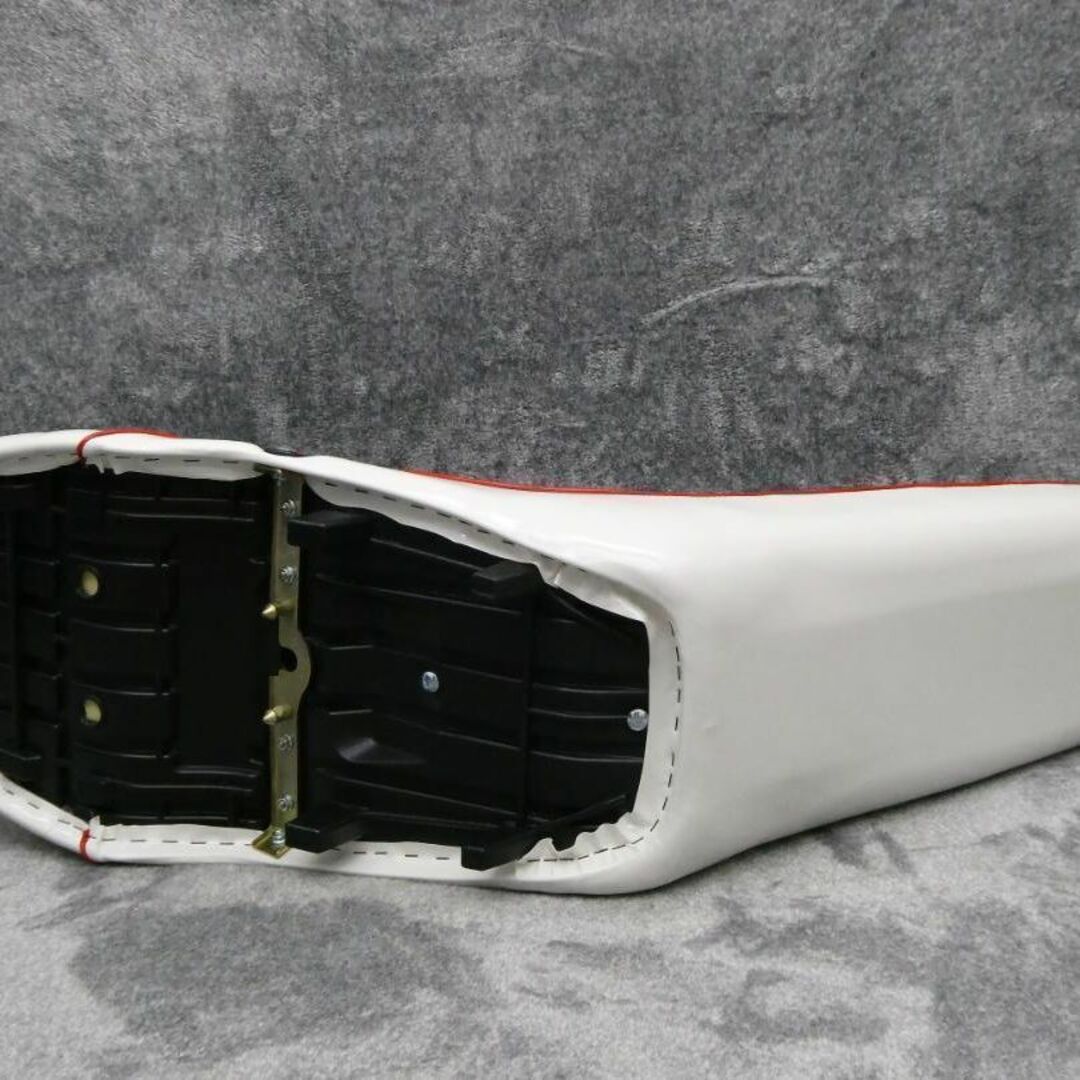 バリオス250 2型 白赤エナメル 三段シート 60cm/補強入り