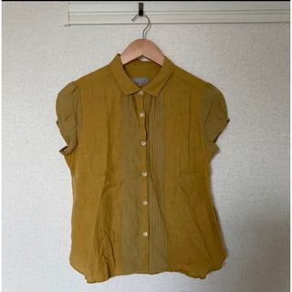 マーガレットハウエル イエロー ブラウス