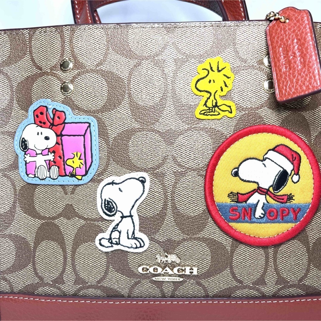 COACH - 【新品】COACH スヌーピー トートバッグ シグネチャー ...