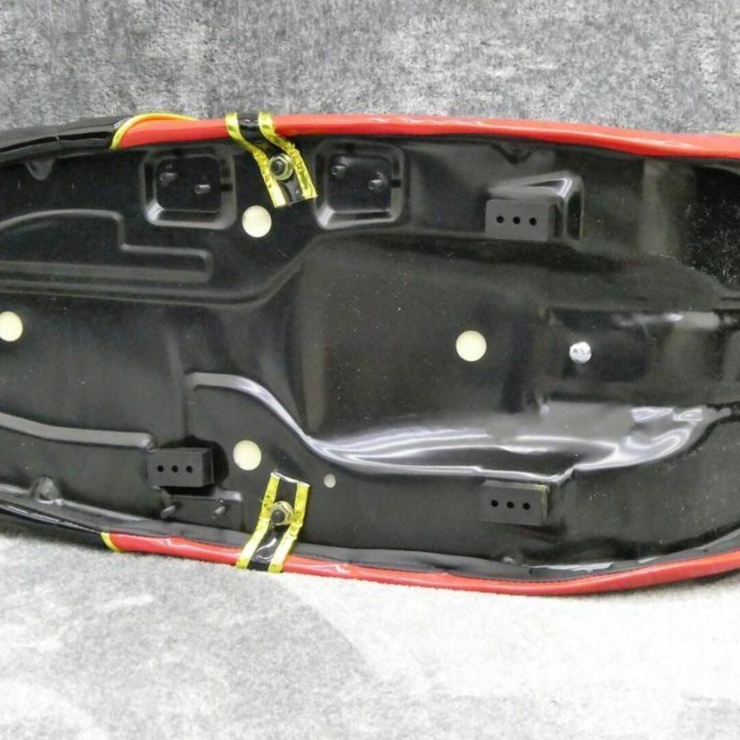 GS400 黒赤ツートン金P 50cm 三段シート/補強入の通販 by