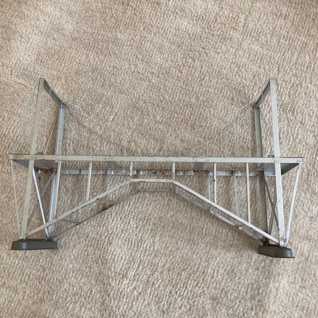 鉄道模型　HOゲージ　吊り鉄橋　橋脚セット 3