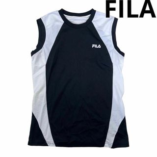 フィラ(FILA)のFILA フィラ　トレーニングシャツ　スポーツウェア　ジムウェアMサイズ　袖無し(Tシャツ/カットソー(半袖/袖なし))