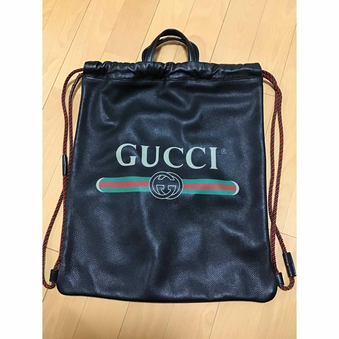 Gucci(グッチ)のGUCCI   ナップサック メンズのバッグ(バッグパック/リュック)の商品写真