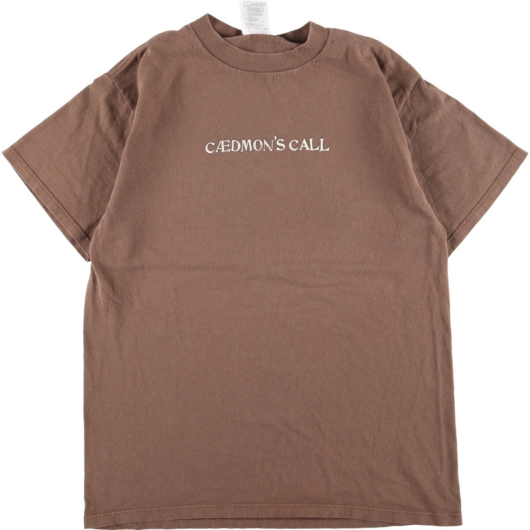 タルテックス TULTEX CADMON'S CALL カエドモンズコール 両面プリント バンドTシャツ バンT メンズL /eaa358131ブラウン系茶色柄
