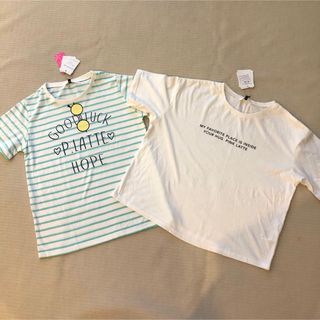 ピンクラテ(PINK-latte)の165cm ピンクラブ　半袖Tシャツ　二枚セット　新品(Tシャツ/カットソー)