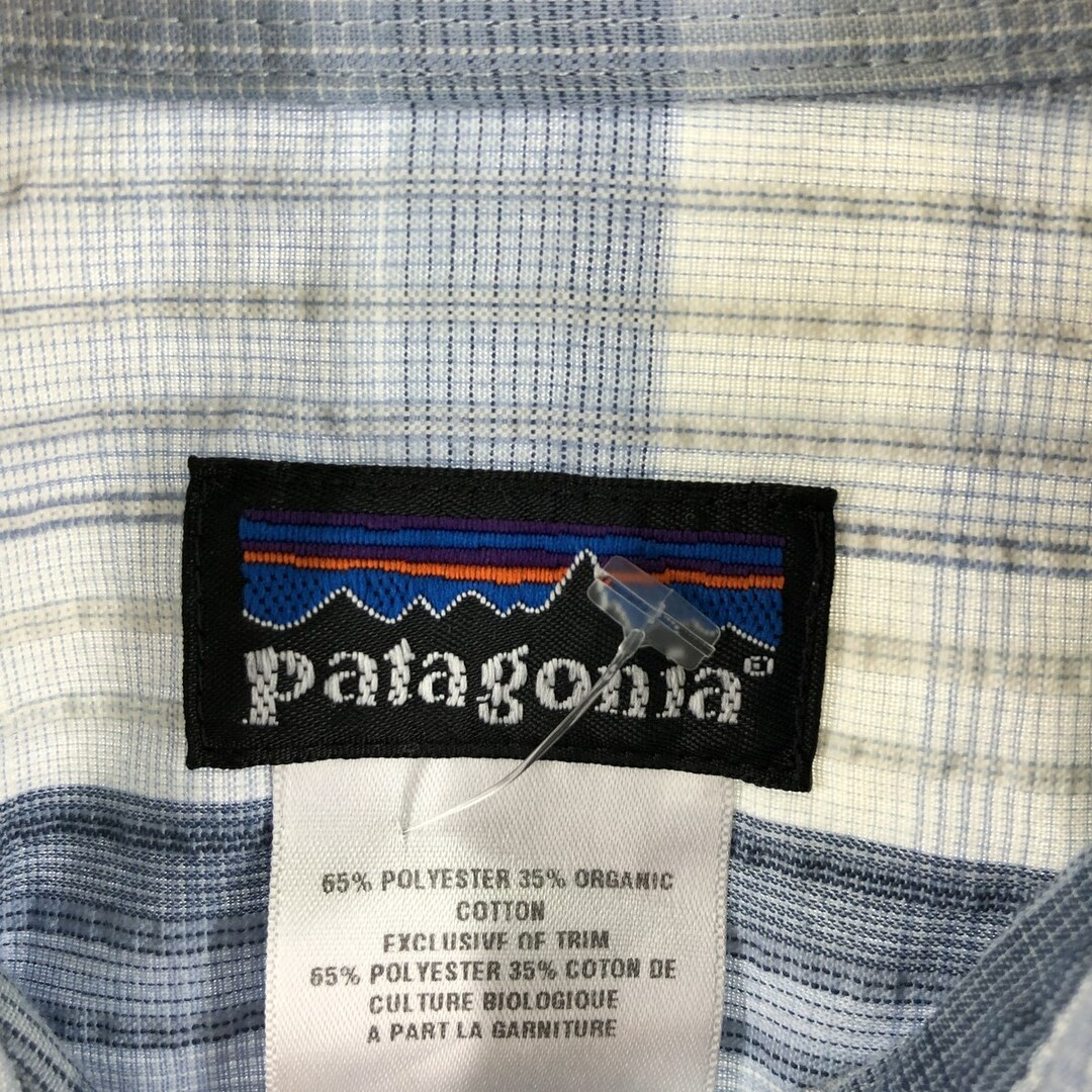 patagonia(パタゴニア)の古着 パタゴニア Patagonia 5299857 半袖 チェックシャツ メンズM /eaa358419 メンズのトップス(シャツ)の商品写真