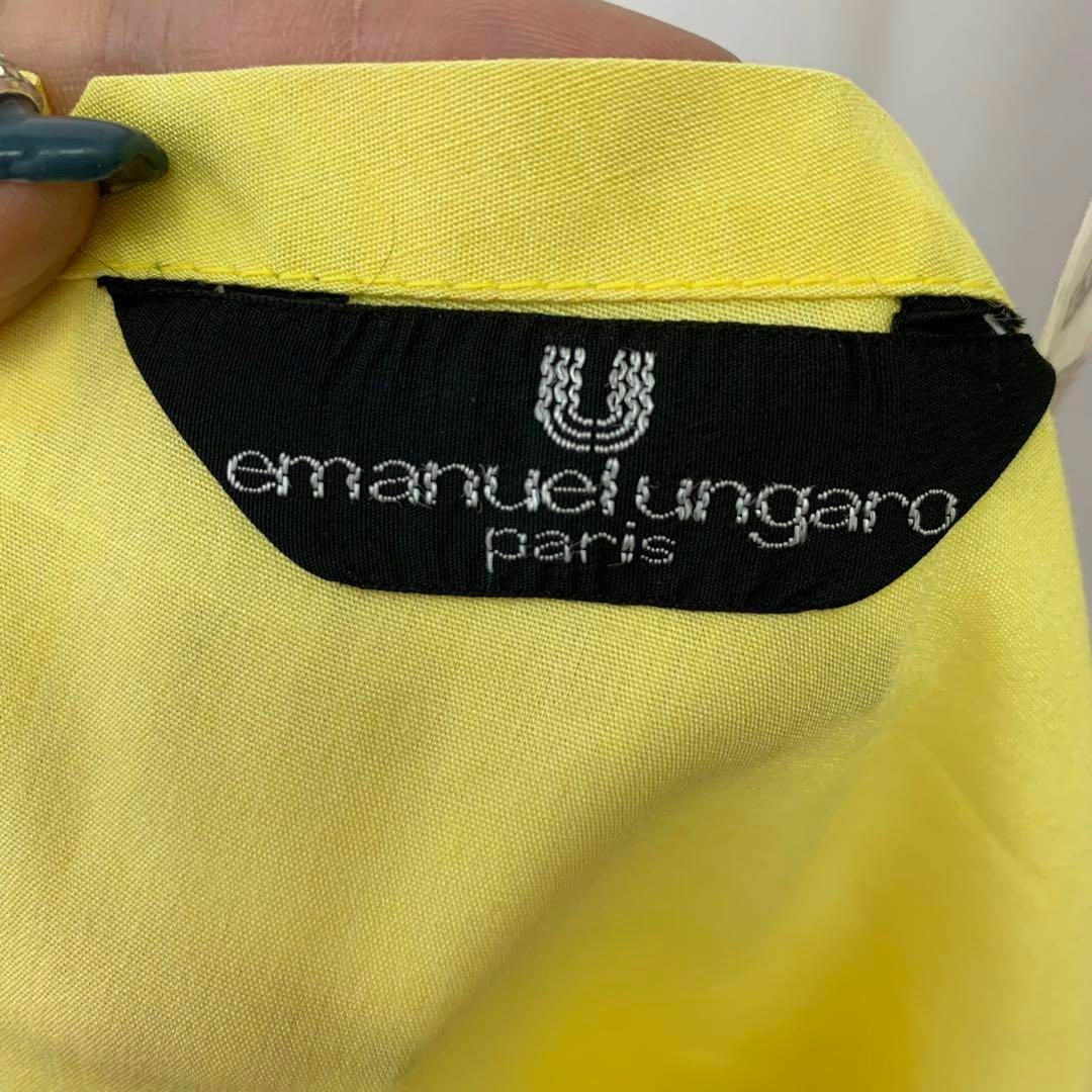 emanuel ungaro(エマニュエルウンガロ)のemanuel ungaro エマニュエルウンガロ　エプロン　黄色　ロゴ その他のその他(その他)の商品写真