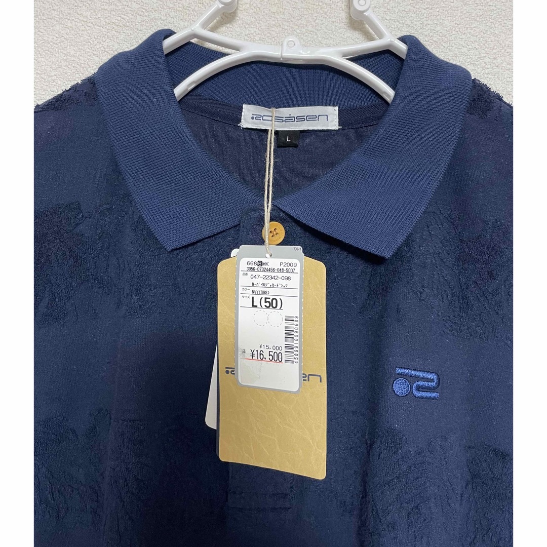ROSASEN(ロサーゼン)の新品未使用タグ付　ロサーセン　ROSASEN　ゴルフシャツ　ポロシャツ スポーツ/アウトドアのゴルフ(ウエア)の商品写真