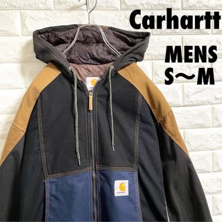 カーハート ジャケット/アウター(メンズ)(ブルー・ネイビー/青色系