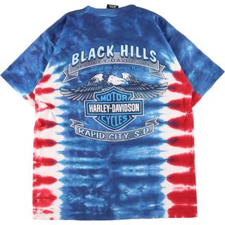 ハーレーダビッドソン Harley-Davidson モーターサイクル バイクTシャツ メンズXL /eaa320666