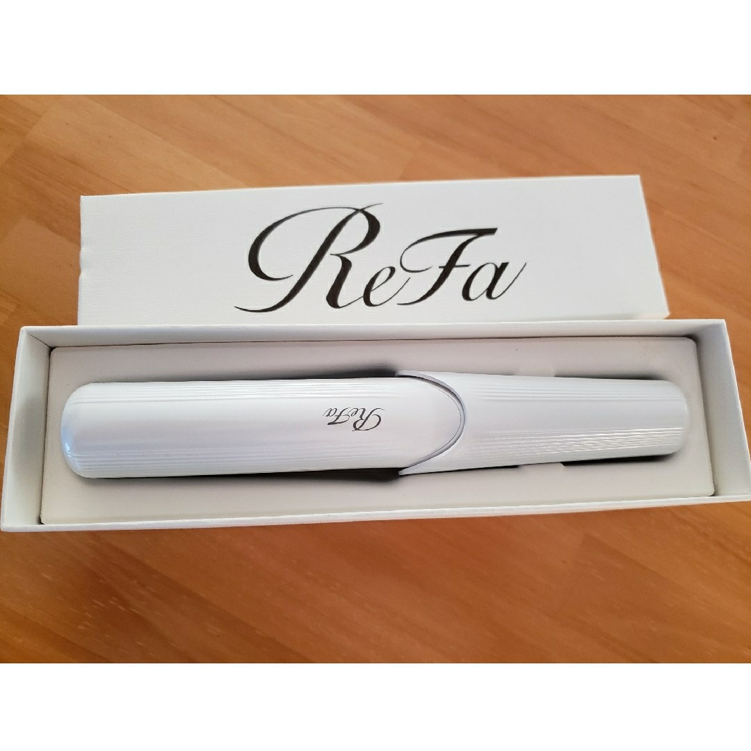 Refa ビューテックフィンガーアイロン　ホワイト　箱付き