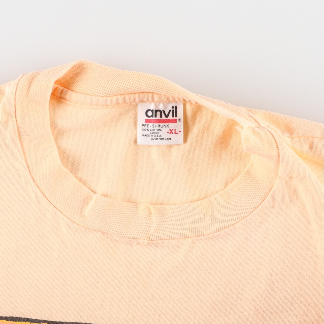 90年代 アンビル anvil B. MICHILE アートTシャツ USA製 メンズXL ヴィンテージ /eaa358343 2