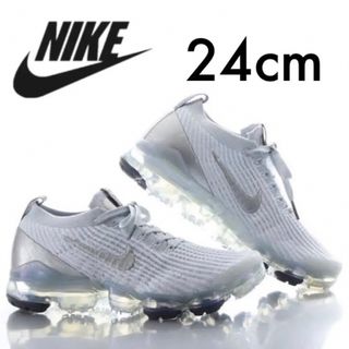 ナイキ(NIKE)の極美品 ナイキ AIR VAPORMAX フライニット3 リフレクト 24cm(スニーカー)