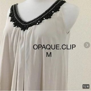 オペークドットクリップ(OPAQUE.CLIP)の値下げ　3999→¥2777  OPAQUE.CLIP  パーティドレス(ひざ丈ワンピース)