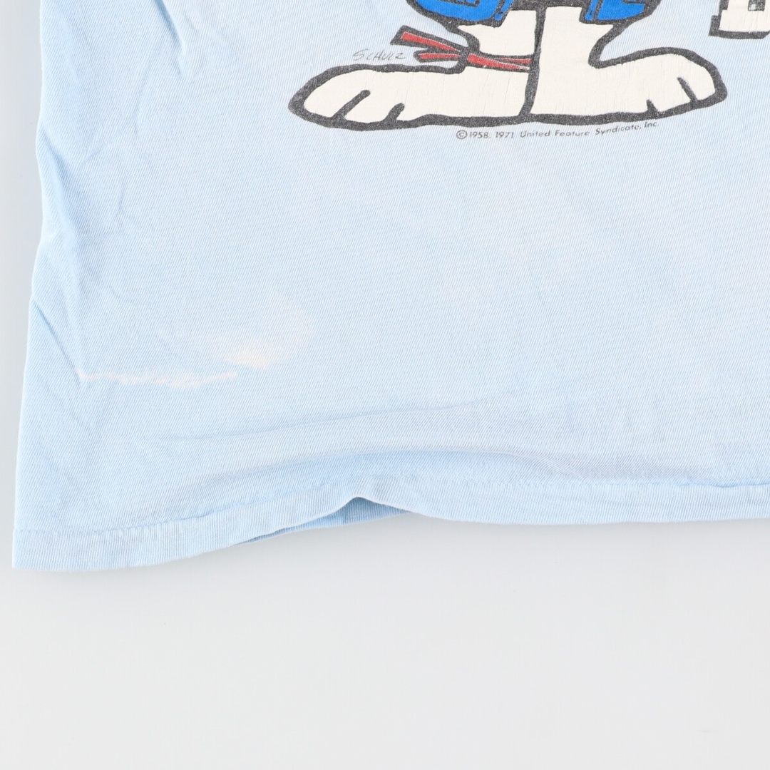 80年代 ARTEX SNOOPY スヌーピー キャラクタープリントTシャツ USA製 メンズM ヴィンテージ /eaa357945 7