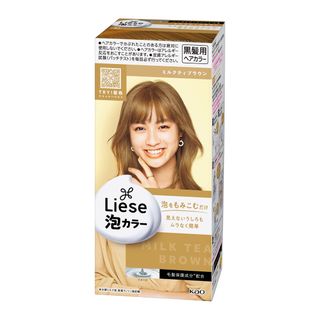 リーゼ(liese)の【新品】花王　liese リーゼ泡カラー　ミルクティブラウン　108ml(カラーリング剤)