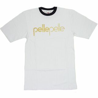 ペレペレ(PELLE PELLE)のPellePelle ペレペレ ゴールドプリント 半袖Tシャツ XL(Tシャツ/カットソー(半袖/袖なし))