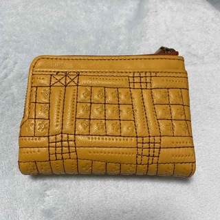 シビラ(Sybilla)の新品未使用　シビラ　sybilla  ラーソス　二つ折り財布　がまぐち　黄色(財布)