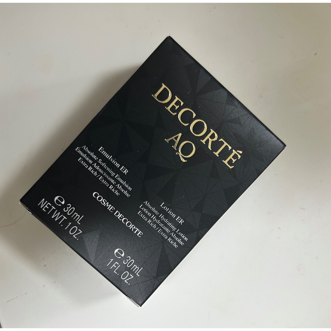 COSME DECORTE(コスメデコルテ)のコスメデコルテAQ◆ローションER30ml&エマルジョンER30ml コスメ/美容のキット/セット(サンプル/トライアルキット)の商品写真