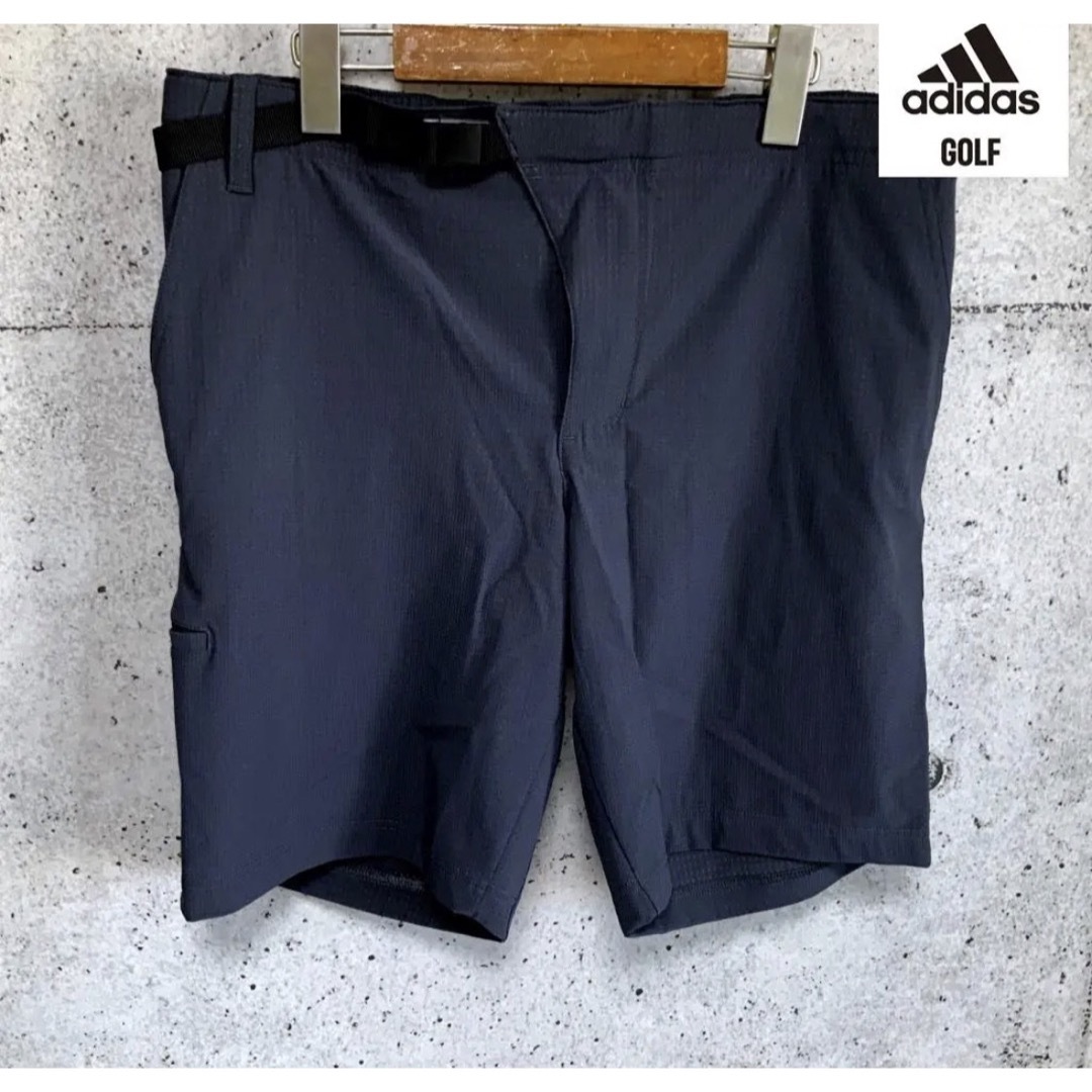 adidas(アディダス)のアディダスゴルフ【83~89】アディクロス ハーフパンツ adidas スポーツ/アウトドアのゴルフ(ウエア)の商品写真