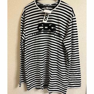 シーディージー(CDG（COMME des GARÇONS）)のコムデギャルソン CDG ボーダー ロンT(Tシャツ/カットソー(七分/長袖))