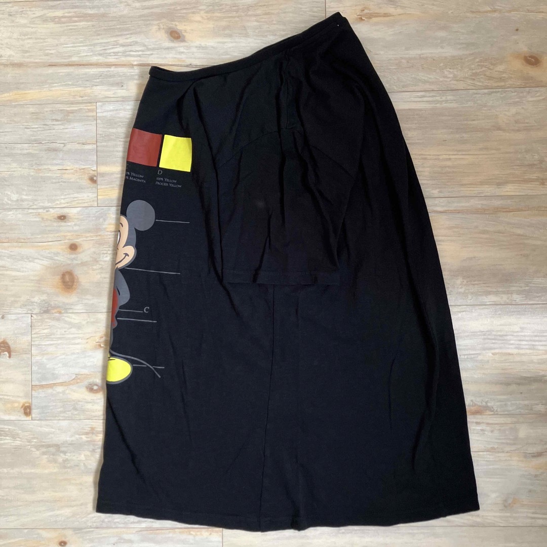 UNDERCOVER(アンダーカバー)のユニクロUNIQLO×ディズニーミッキーマウス　半袖Tシャツ　ブラック黒 メンズのトップス(Tシャツ/カットソー(半袖/袖なし))の商品写真