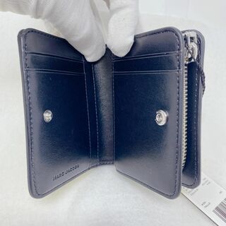 日本未発売　マークジェイコブス 2つ折り財布 スヌーピー　ブラック黒　レザー