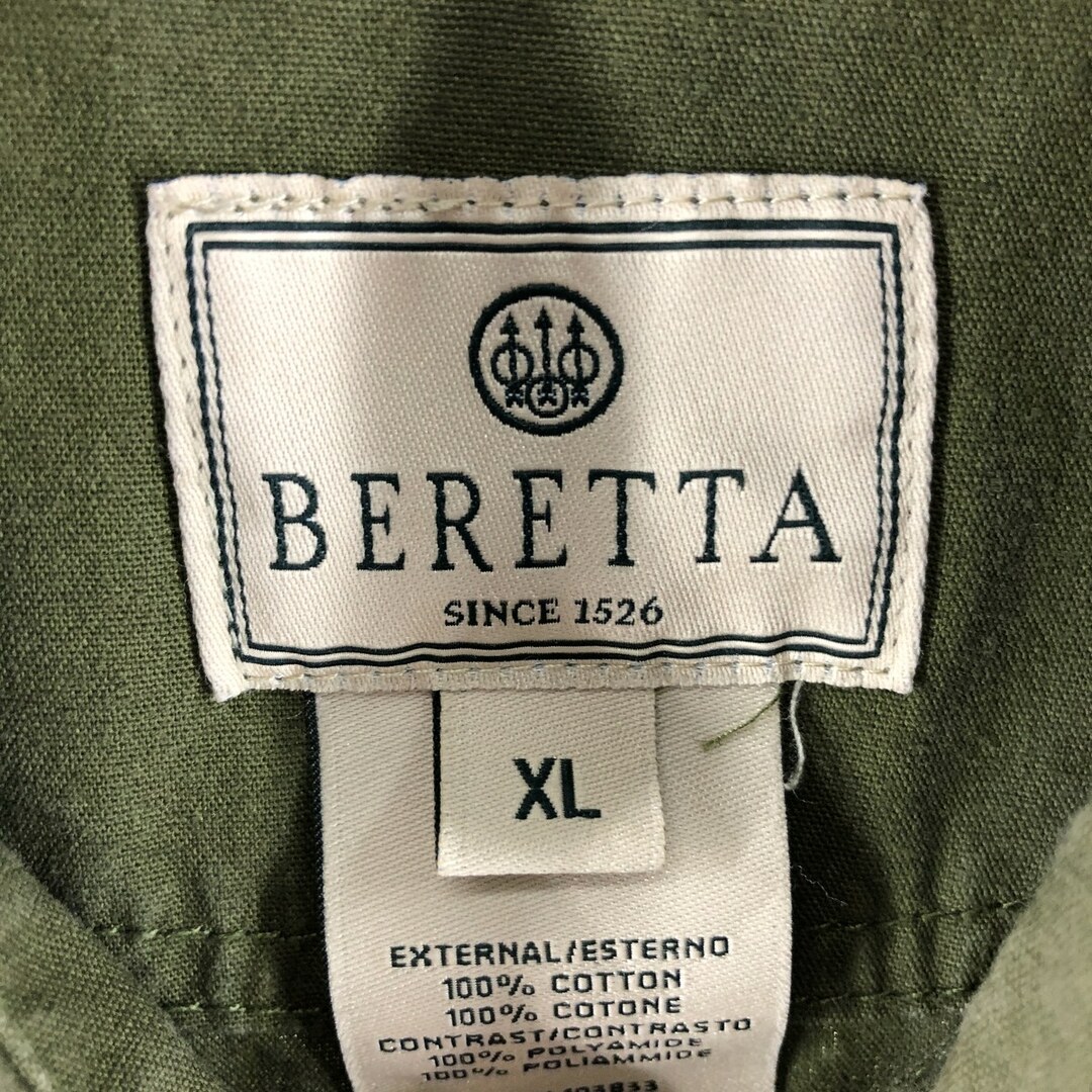 BERETTA 長袖 ハンティングシャツ メンズXL /eaa357621