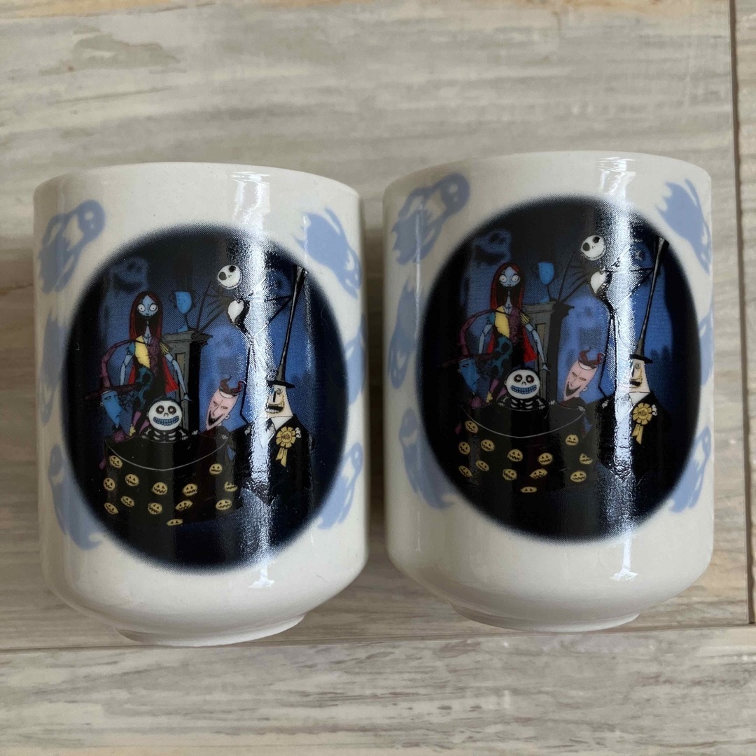 ナイトメアビフォアクリスマス ディズニー 湯呑み2個セット ハロウィンオバケ | フリマアプリ ラクマ