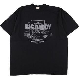 古着 80年代 touch of gold プリントTシャツ USA製 メンズXL ヴィンテージ /eaa358311(Tシャツ/カットソー(半袖/袖なし))