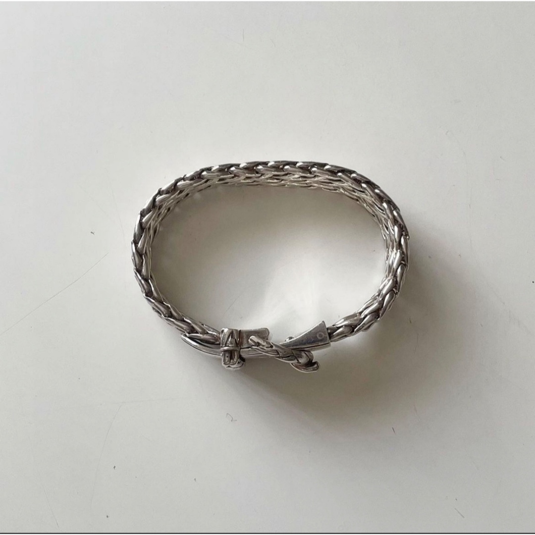 HERMES Diane vintage silver bracelet 5