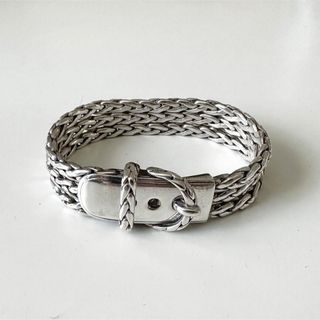 エルメス(Hermes)のHERMES Diane vintage silver bracelet(ブレスレット)