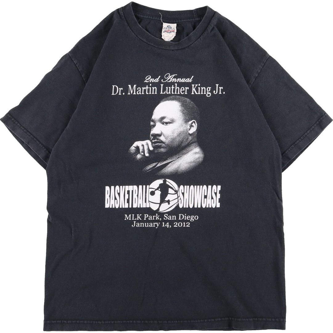 ALSTYLE APPAREL&ACTIVEWEAR MARTIN LUTHER KING キング牧師 プリントTシャツ メンズM /eaa357907