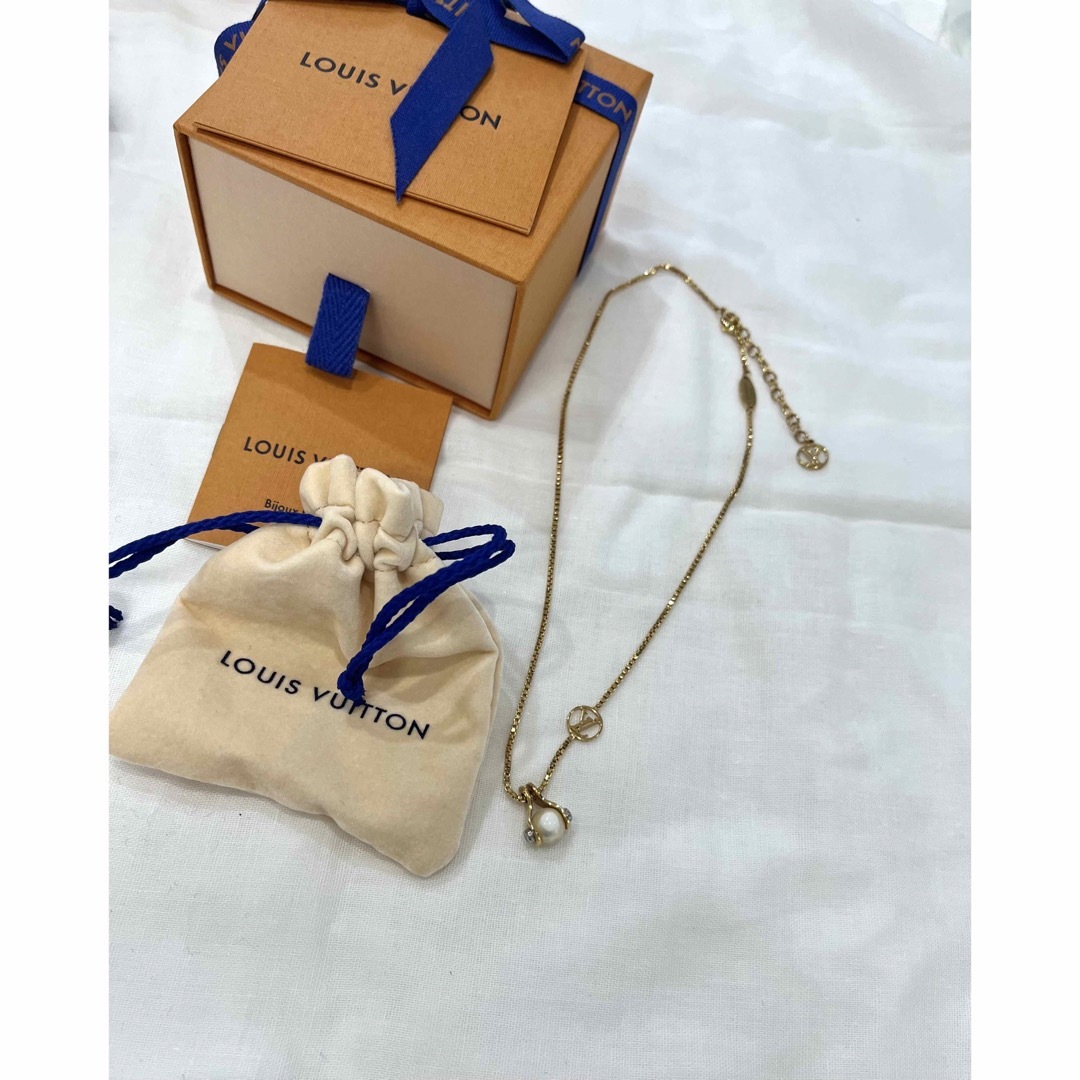 LOUIS VUITTON パールネックレス-