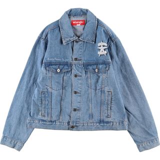 ラングラー(Wrangler)の古着 ラングラー Wrangler デニムジャケット Gジャン メンズXL /eaa356982(Gジャン/デニムジャケット)