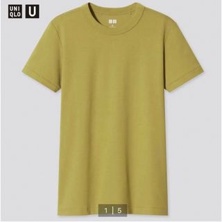 ユニクロ(UNIQLO)のUNIQLO クルーネックTシャツ　新品未使用(Tシャツ(半袖/袖なし))